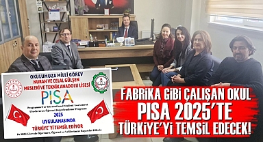 Fabrika gibi çalışan okul, PISA 2025'te Türkiye'yi temsil edecek!
