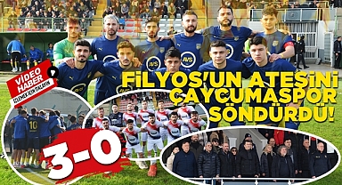 Filyos'un ateşini Çaycuma'da söndürdüler: 3-0