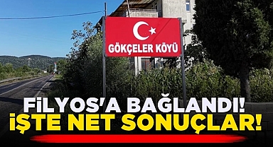 Gökçeler Köyü Filyos'a bağlandı! İşte net sonuçlar!