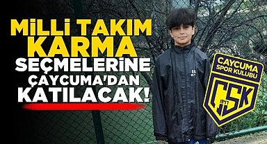 Milli Takım karma seçmelerine Çaycuma'dan katılacak!