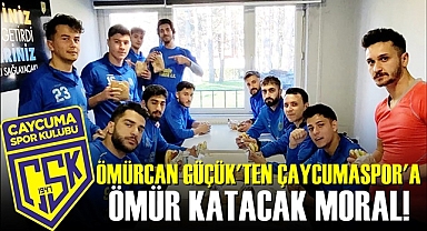 Ömürcan Gücük'ten Çaycumaspor'a ömür katacak moral!