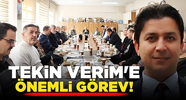 Tekin Verim'e önemli görev!