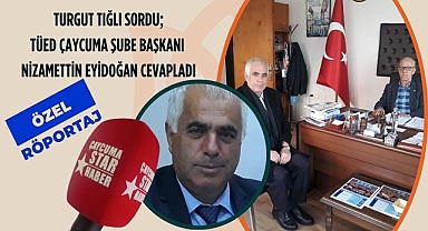 Tığlı sordu, TÜED Çaycuma Şube Başkanı Eyidoğan cevapladı