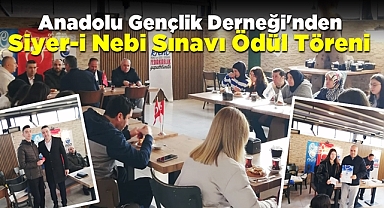 AGD'den Siyer-i Nebi Sınavı ödül töreni