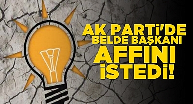 AK Parti'de belde başkanı affını istedi!