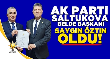 AK Parti Saltukova Belde Başkanı Saygın Öztin oldu!