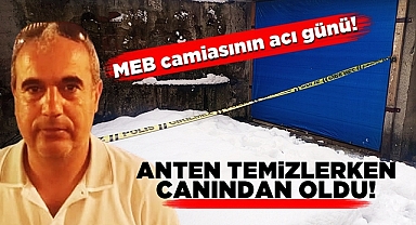 Çaycuma'da acı ölüm! Anten temizlerken canından oldu!