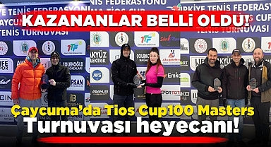 Çaycuma'da Tios Cup100 Masters Turnuvası heyecanı!