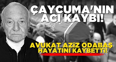 Çaycuma'nın acı kaybı! Avukat Aziz Odabaş hayatını kaybetti!