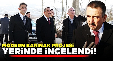 Modern barınak projesi yerinde incelendi!