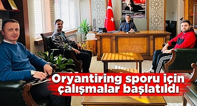 Oryantiring sporu için çalışmalar başlatıldı