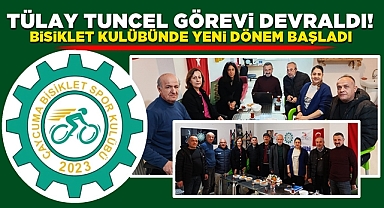 Tülay Tuncel görevi devraldı! Bisiklet kulübünde yeni dönem başladı!