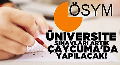 Zonguldak'a gitmeye gerek kalmadı! Üniversite sınavları Çaycuma'da yapılacak!