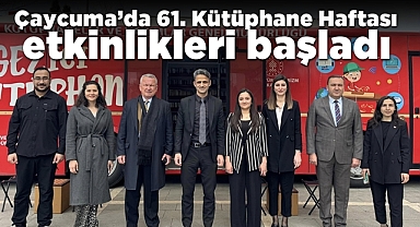 Çaycuma’da 61. Kütüphane Haftası etkinlikleri başladı