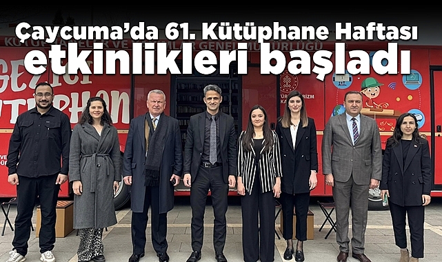 Çaycuma’da 61. Kütüphane Haftası etkinlikleri başladı