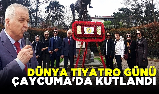Dünya Tiyatro Günü Çaycuma'da kutlandı