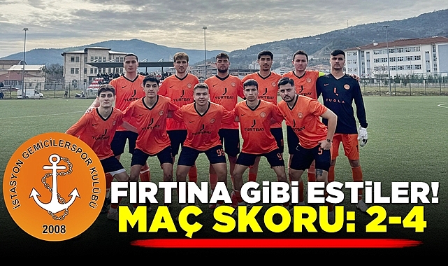 Fırtına gibi estiler! Maç skoru: 2-4