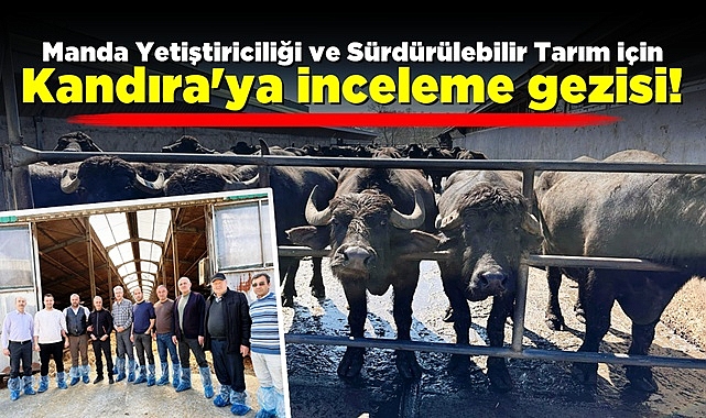 Manda Yetiştiriciliği ve Sürdürülebilir Tarım için Kandıra'ya inceleme gezisi!