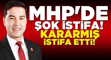 MHP'de şok istifa! Kararmış istifa etti!