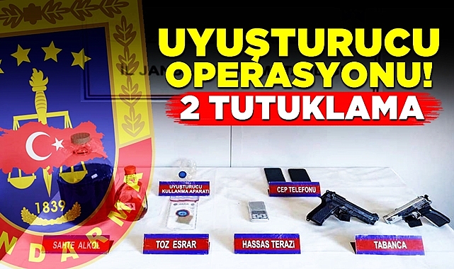Uyuşturucu operasyonu: 2 tutuklama