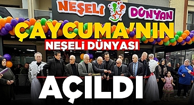 Çaycuma'nın 'Neşeli' Dünyası' açıldı!