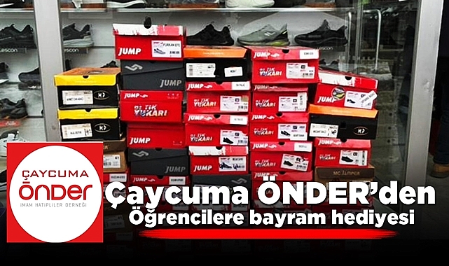 Çaycuma ÖNDER'den öğrencilere bayram hediyesi