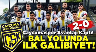 Çaycumaspor avantajı kaptı: BAL yolunda ilk galibiyet! 2-0
