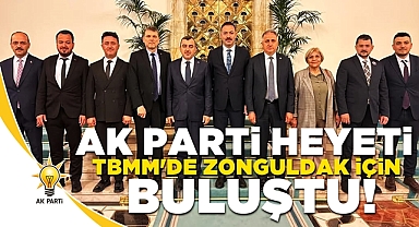 AK Parti heyeti TBMM'de Zonguldak için buluştu!