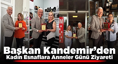 Başkan Kandemir'den kadın esnaflara 