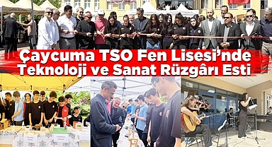 Çaycuma TSO Fen Lisesi’nde teknoloji ve sanat rüzgârı esti