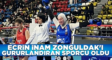 Ecrin İnam Zonguldak'ı gururlandıran sporcu oldu