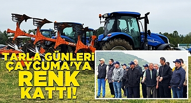 Tarla Günleri Çaycuma'ya renk kattı!