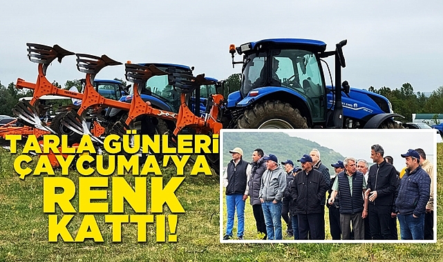 Tarla Günleri Çaycuma'ya renk kattı!