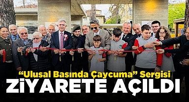 “Ulusal Basında Çaycuma” sergisi ziyarete açıldı