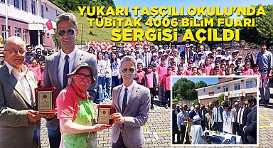 Yukarı Taşçılı Ortaokulu'nda TÜBİTAK 4006 Bilim Fuarı açıldı