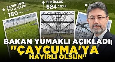 Bakan Yumaklı açıkladı: 