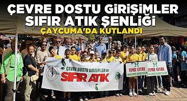 Çevre dostu girişimler, sıfır atık şenliği Çaycuma'da kutlandı