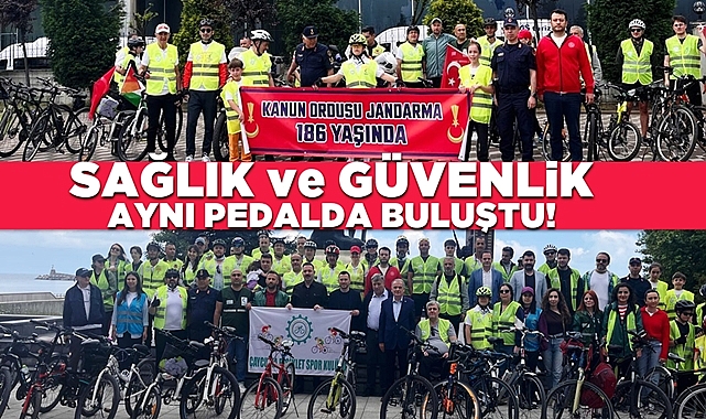Sağlık ve güvenlik aynı pedalda buluştu!