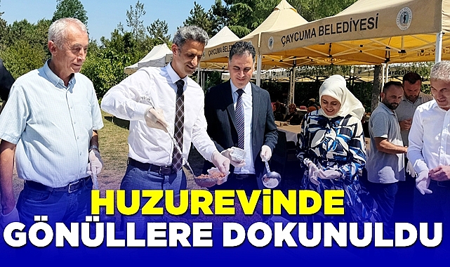 Huzurevinde gönüllere dokunuldu: Aşure etkinliği düzenlendi