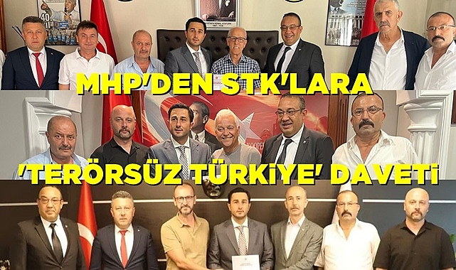 MHP'den STK'lara 'Terörsüz Türkiye' daveti