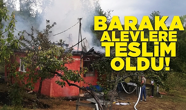 Baraka alevlere teslim oldu!