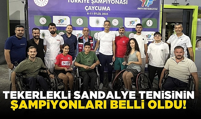 Tekerlekli Sandalye Tenisinin şampiyonları belli oldu!