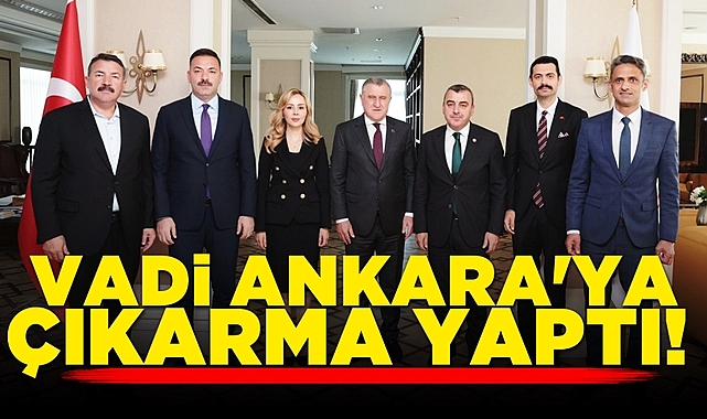 Vadi Ankara'ya çıkarma yaptı! Spor yatırımları görüşüldü!