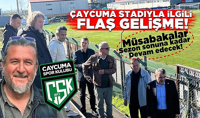 Çaycuma stadıyla ilgili flaş gelişme! Müsabakalar sezon sonuna kadar devam!