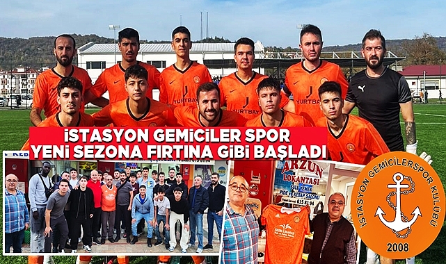 İstasyon Gemicilerspor yeni sezona fırtına gibi başladı!