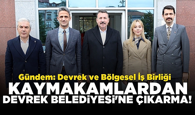 Kaymakamlardan Devrek Belediyesi'ne çıkarma!
