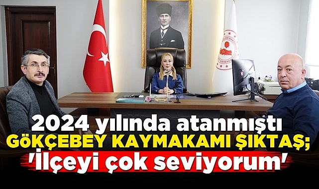 2024 yılında atanmıştı, Gökçebey Kaymakamı Şıktaş;