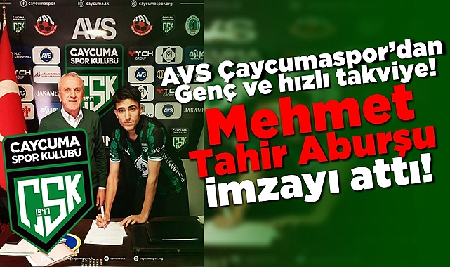 AVS Çaycumaspor’dan genç ve hızlı takviye: Aburşu imzayı attı!
