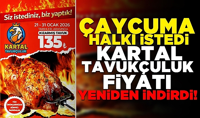 Çaycuma halkı istedi, Kartal Tavukçuluk fiyatı yeniden indirdi!