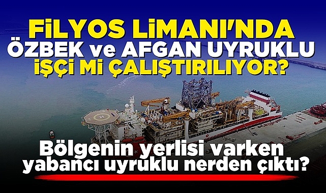 Filyos Limanında Özbek ve Afgan uyruklu işçi mi çalıştırılıyor?